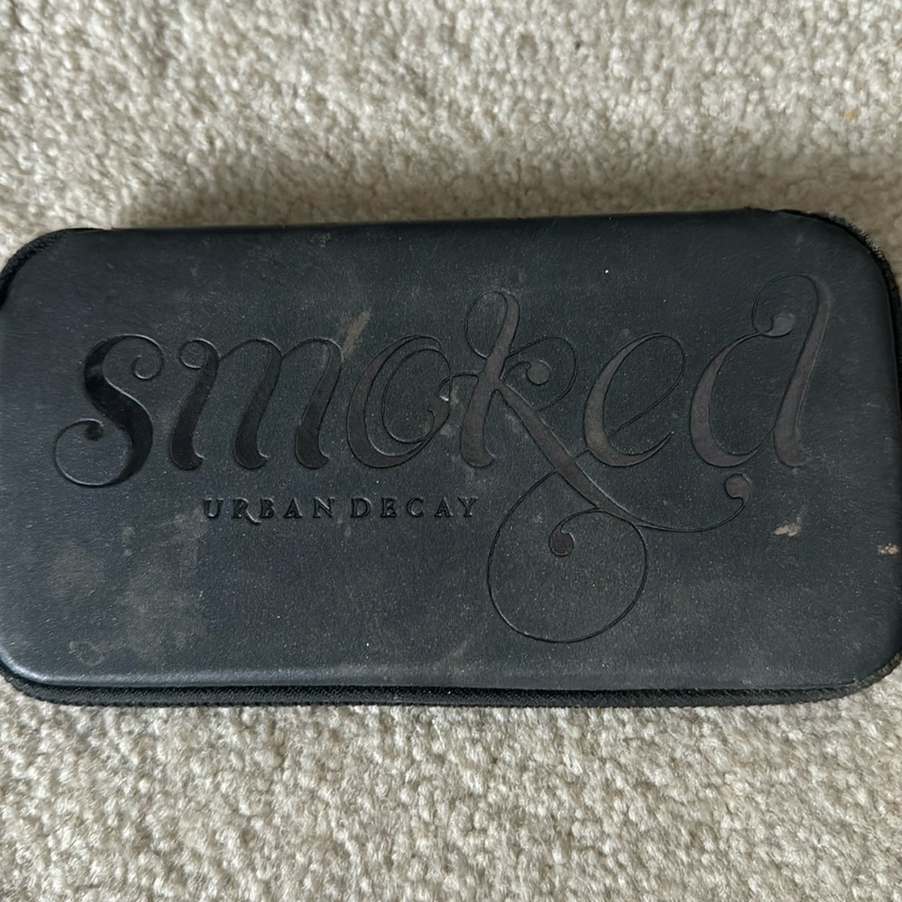 Lightly used urban decay smoked palette from my private collection